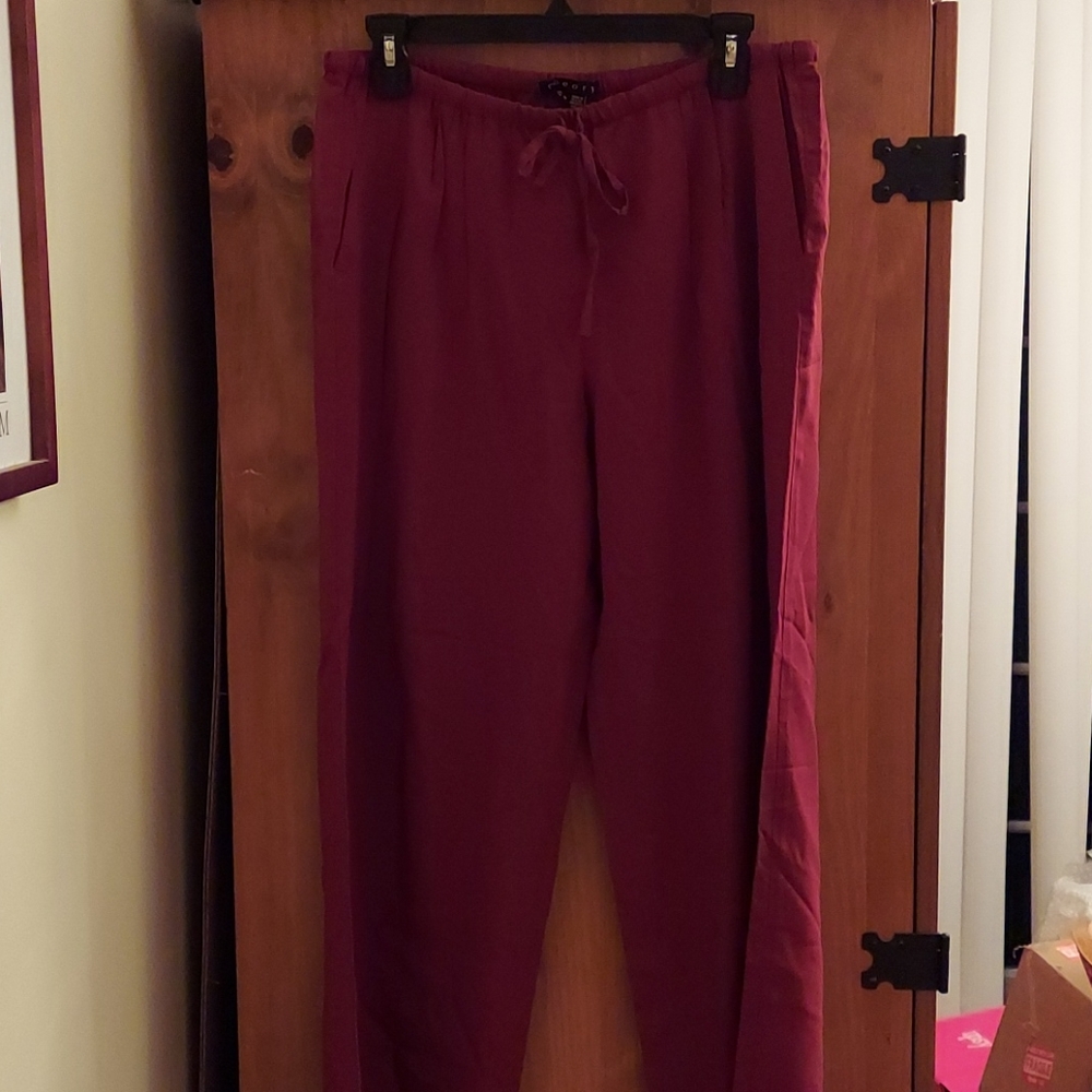 Theory drawstring pant M